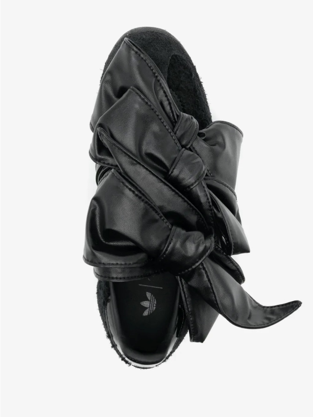 Caroline Hu x Adidas SL72 OG Black Carbon Women's Black Bow Sneakers